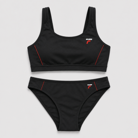 Biquíni Esportivo Preto ForjaFit