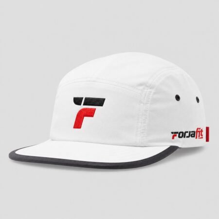 Boné Branco de 5 Painéis ForjaFit