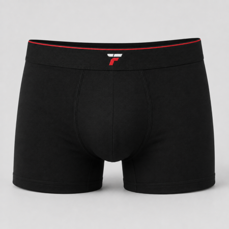 Cueca Boxer Preta ForjaFit