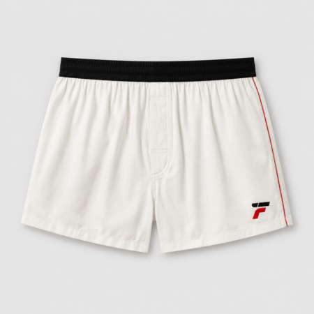 Cueca Samba-Canção Off-White ForjaFit