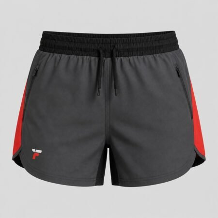 Short Feminino de Treino Grafite ForjaFit