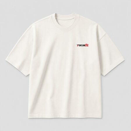 Camiseta Oversized Off-White Minimalista ForjaFit
