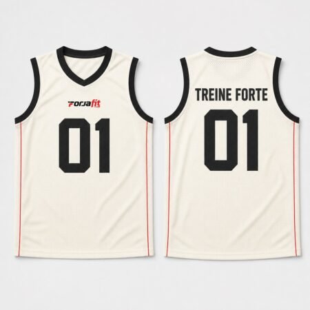 Regata Basquete Off-White ForjaFit
