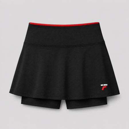 Saia-Calça Esportiva Preta ForjaFit