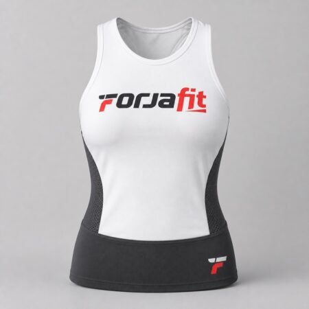 Top Branco Alongado ForjaFit